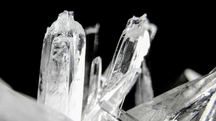 lab-grown crystals