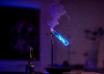 in-lab energy experiment showing magnetism behavior