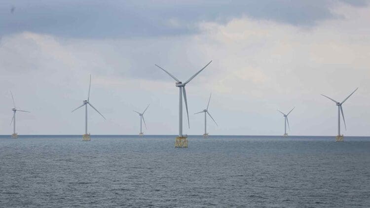 Ocean Winds first electricity generation