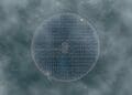 floating solar plant on turbulent seas