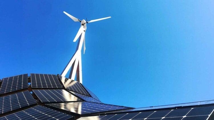 Beam Global wind and solar tracking system