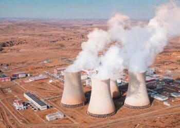 nuclear power plant site