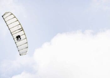wind kite flying in air