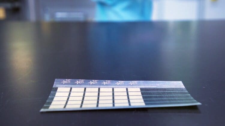 paper-thin solar film