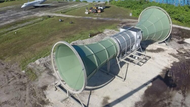 funnel-shaped wind turbine