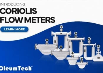 OleumTech® Launches Coriolis Flow Meters for High-Accuracy Mass Flow Measurement