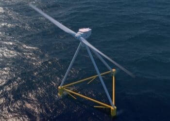 floating offshore wind turbine pyramid