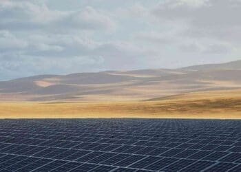 millions of solar panels in the desert