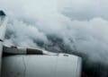 flight in weather with high turbulence