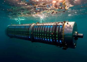 underwater wind-powered data center