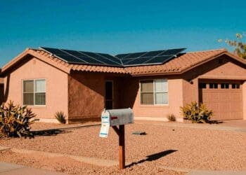 Arizona residental solar power installation