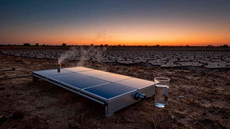 Texas engineers built a solar desalination device inspired by pendulum physics that produced drinking water through the night in Texas 1 Texas