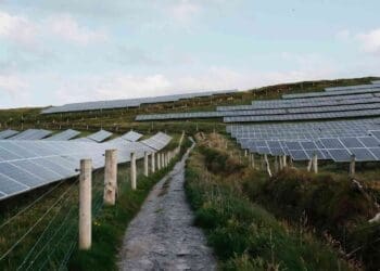large solar farm in Ireland