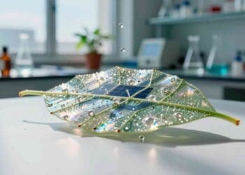 Cambridge scientists built a solar-powered "living" leaf out of sparkling water that makes clean fuel from thin air 39 Cambridge, living leaf