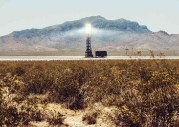 California molten salt solar plant