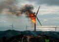Taiwan's wind turbines powered a clean energy dream until one of them caught fire 3 Taiwan