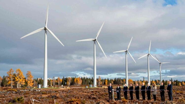 Axpo opens its first Finnish wind farm in Vörå with 24.8 MW capacity and output for 5,400 homes 1 Axpo