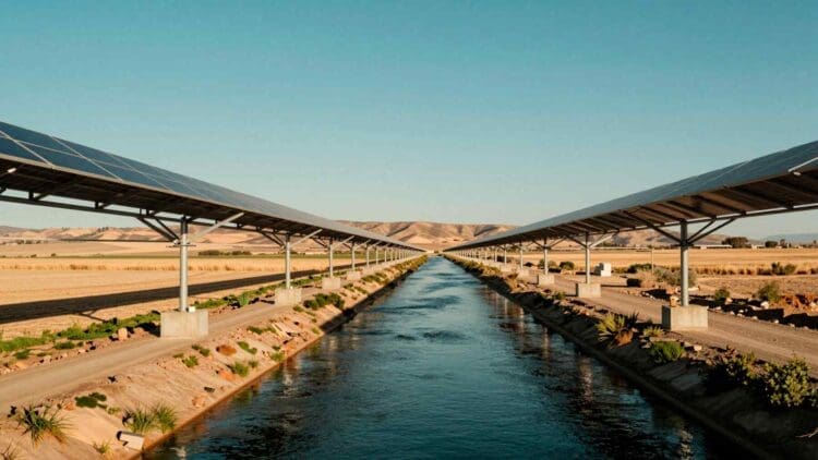California's $20 million canal solar pilot generates electricity and cuts water evaporation in dual-benefit test 1 California