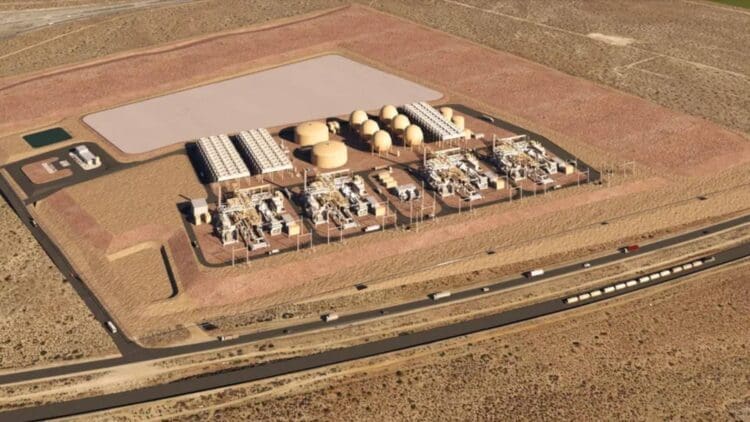Hydrostor "air battery" facility