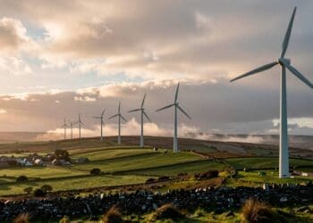 wind turbines