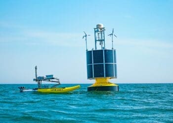 Wave-powered buoys are now running silent surveillance missions in the Pacific with no crew, no cables, and no end date 3 wave-powered buoy