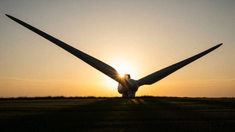 Wind turbines contamination