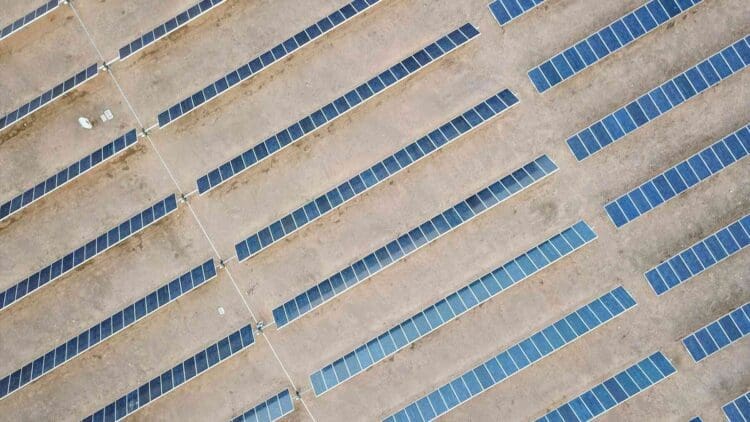 solar panels transform desert "crustivoltaics"