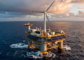 17. INTERNAL Mixing solar wind and wave power on a single offshore platform could make ocean energy cheaper and more reliable than any one source alone