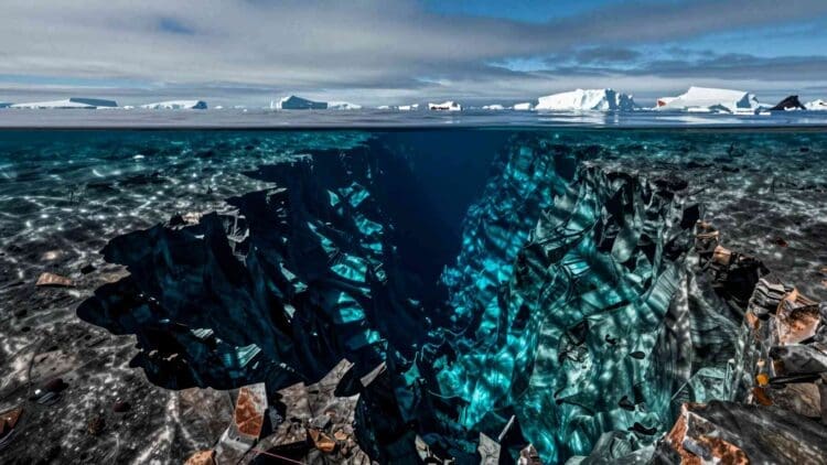 They went to Antarctica looking for hydrogen and came back empty-handed. Instead, they discovered 332 colossal hidden canyons no map had shown since 1513 1 Antarctica underwater
