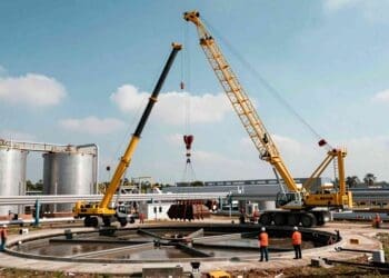 ALL Crane Rental deploys 190-ton all-terrain crane for Canton, Georgia wastewater plant's $70 million expansion 9 Crane