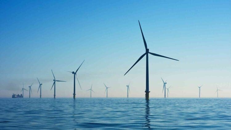 California attorney general files notice of intent to sue Trump administration over offshore wind lease cancellation 1 California wind turbines