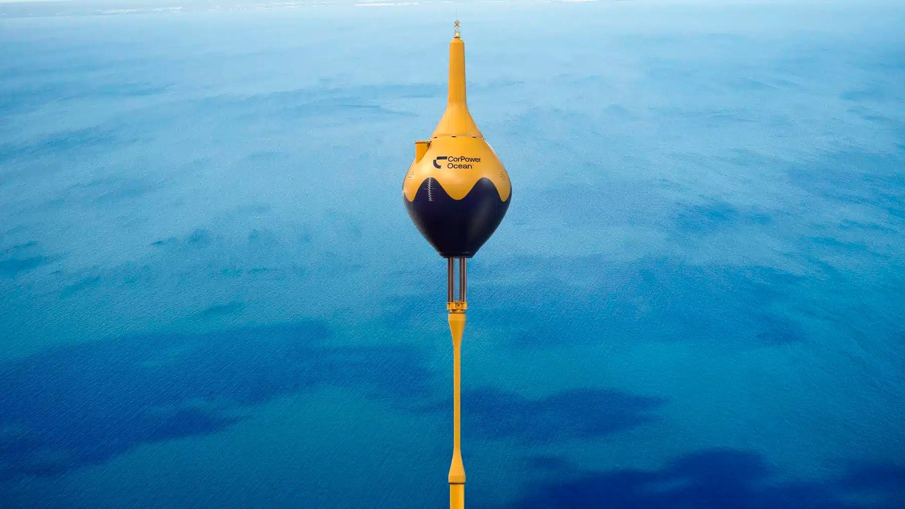 buoy that generates wave power