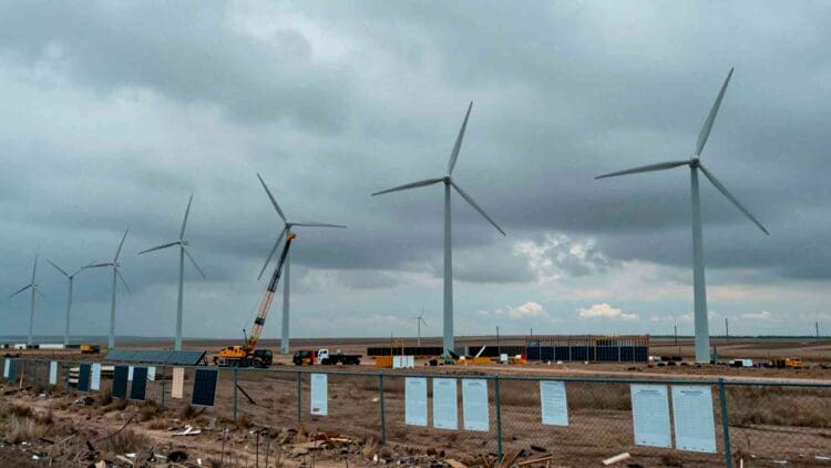 Trump, wind turbines