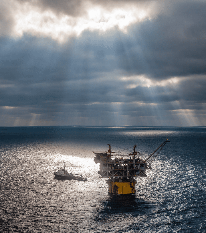 Horn Mountain production platform operated by Occidental Petroleum in the Gulf of Mexico.