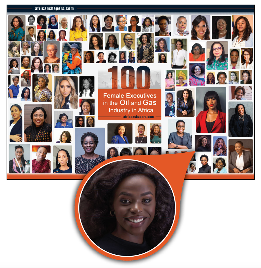 Ogutu Okudo named in Top 100 Female Executives in the Oil and Gas Sector.