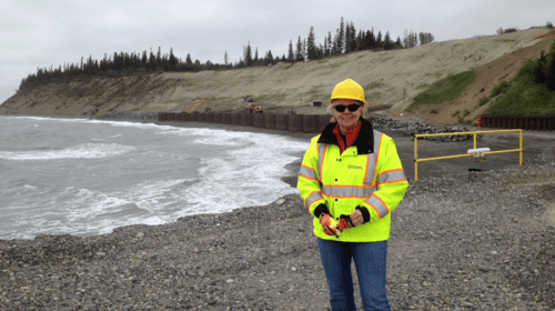 Greta Lydecker former Kenai Refinery, Alaska, 2012.