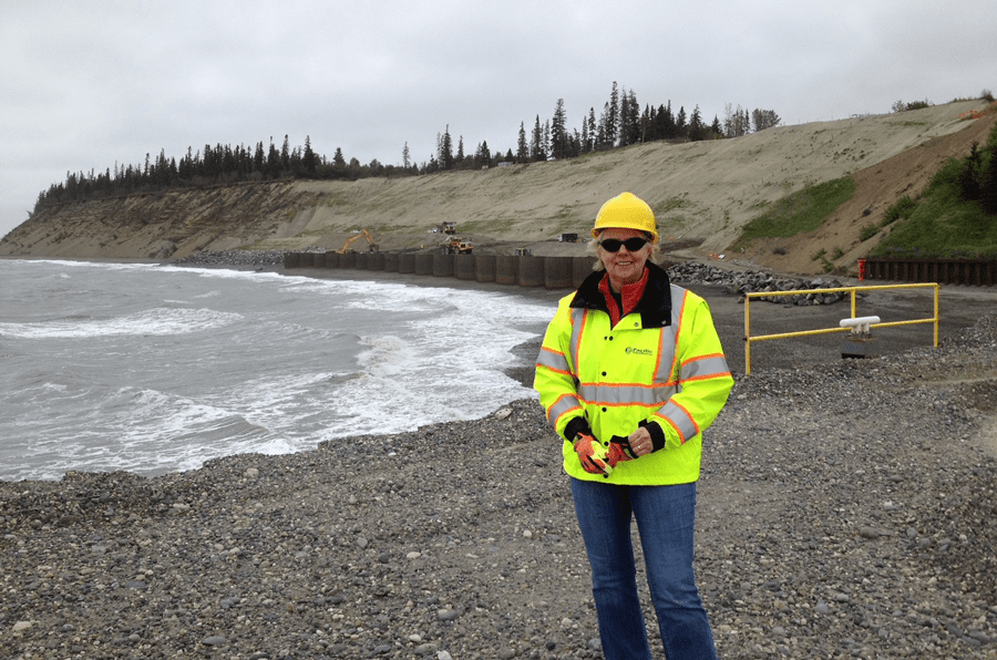 Greta Lydecker former Kenai Refinery, Alaska, 2012.