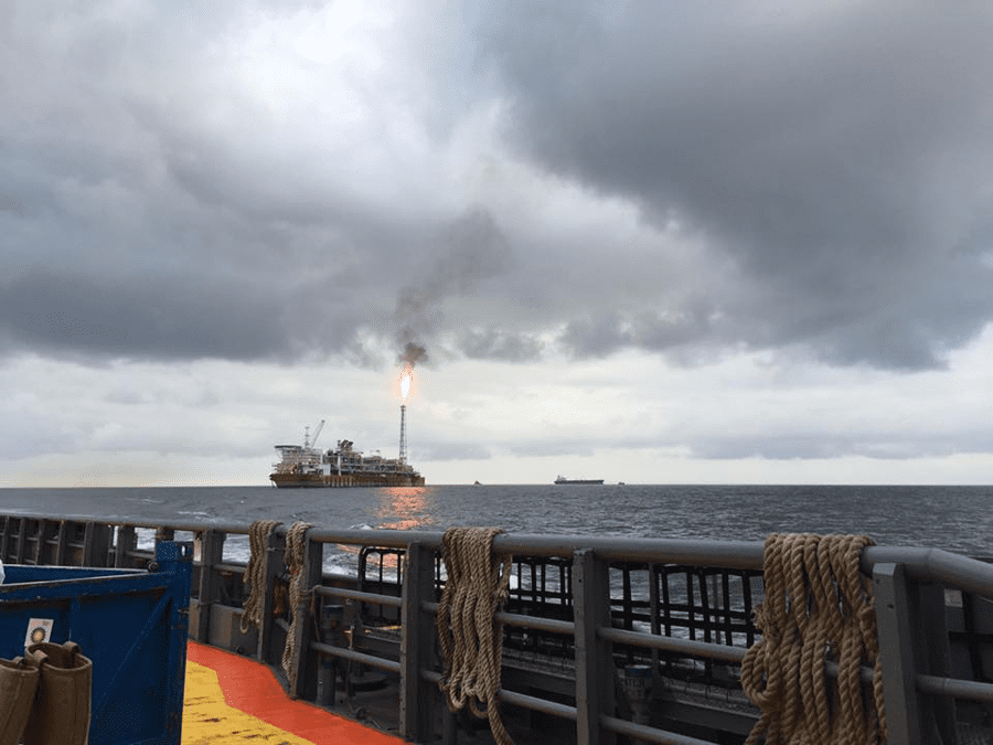 On the way to work . . . by boat. Angola (2016).