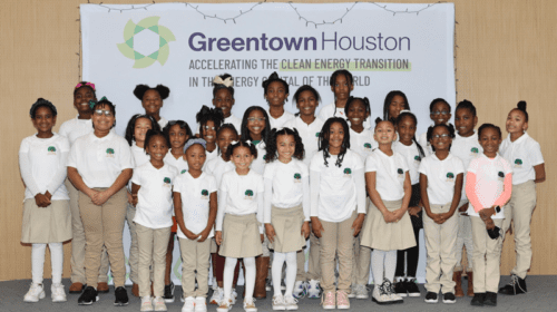 Student members of Black Girls Do Engineer at Greentown Labs Tech Accelerator in Houston, Texas.