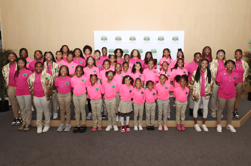 The 2023-2024 Black Girls Do Engineer members. Photos courtesy of BGDE.
