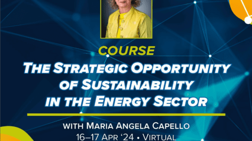SEG Introduces Groundbreaking Sustainability Course Led by Renowned Expert Maria Angela Capello