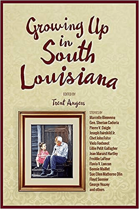 Bonnie Maillet contributed the essay “Derrickman’s Daughter” to the book Growing Up in South Louisiana (Acadian House Publishing; July 2016), which featured a photo of Maillet and her stepfather, Arlie Daniel, on the cover.