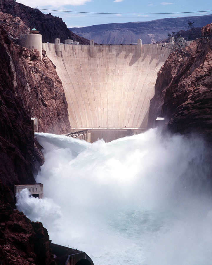 The Hoover Dam in Nevada. Photo courtesy of U.S. Bureau of Reclamation.