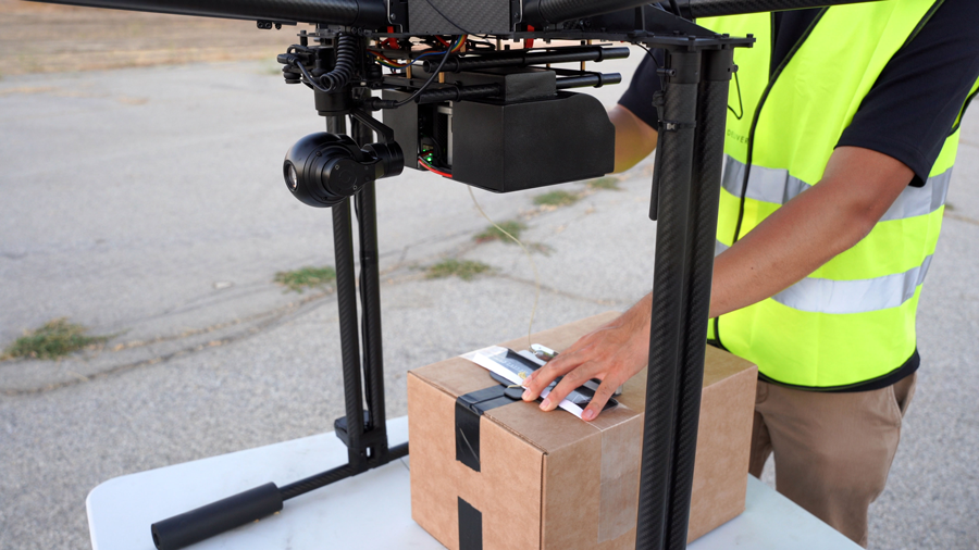 Photo courtesy of A2Z Drone Delivery.