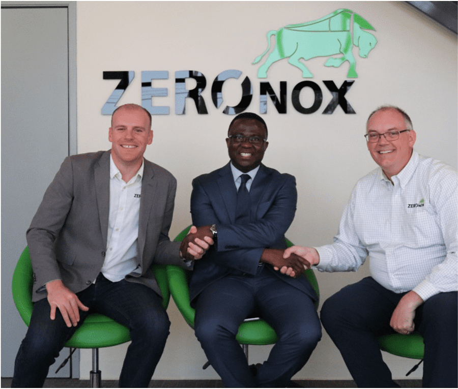 ZeroNox Team and Jospong Team meeting to electrify Zoomlion’s refuse trucks in Ghana.