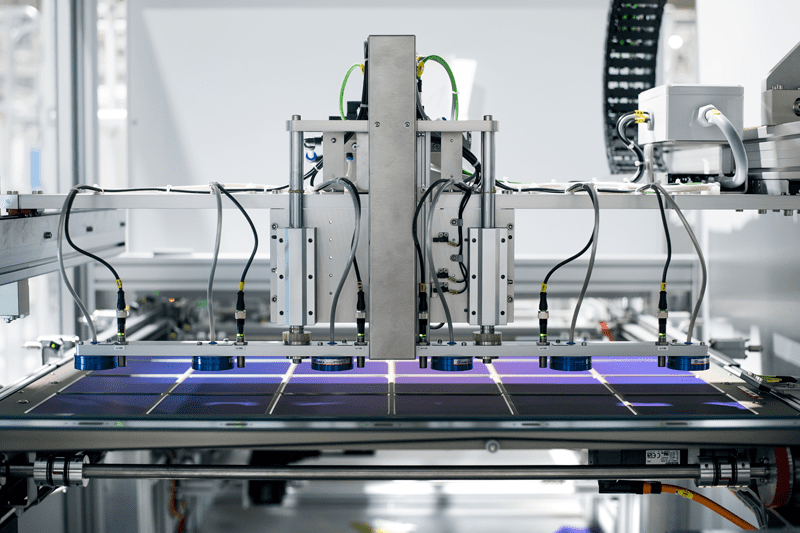 Precision and detail provide the pillars of construction when manufacturing 3 SUN’s solar panels.