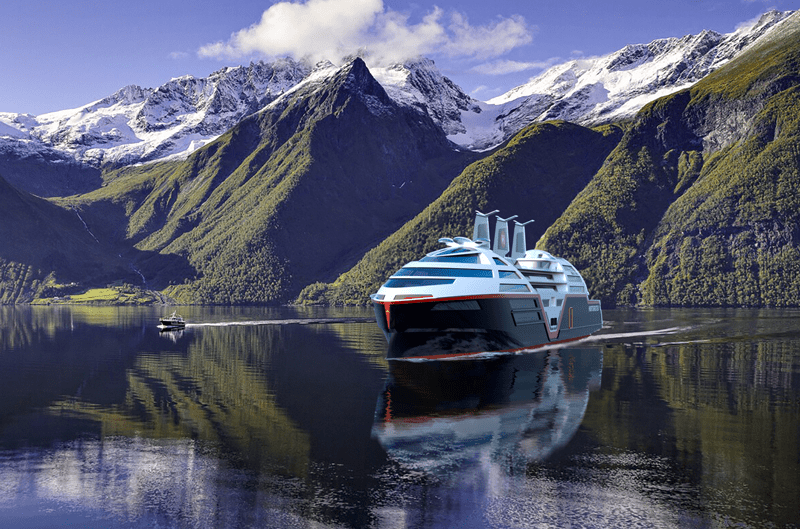 Sea Zero Concept Visualisation, Hjørundfjord. Courtesy of VARD Design.